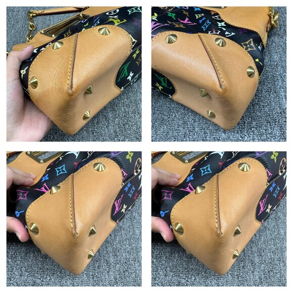 Louis Vuitton Judy Multicolor Monogram Canvas Shoulder Bag 1050-082125 - Picture 7 of 13